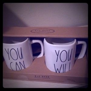 Rae dunn you can and you will mugs